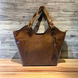 The Sak Leather Embossed Tote